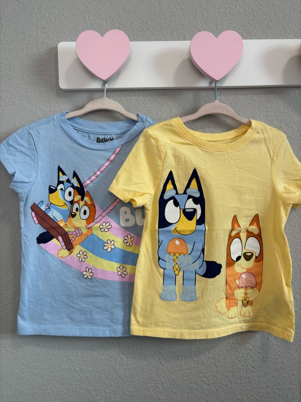 Bluey Toddler Girl Short Sleeve T-shirts Size 3T